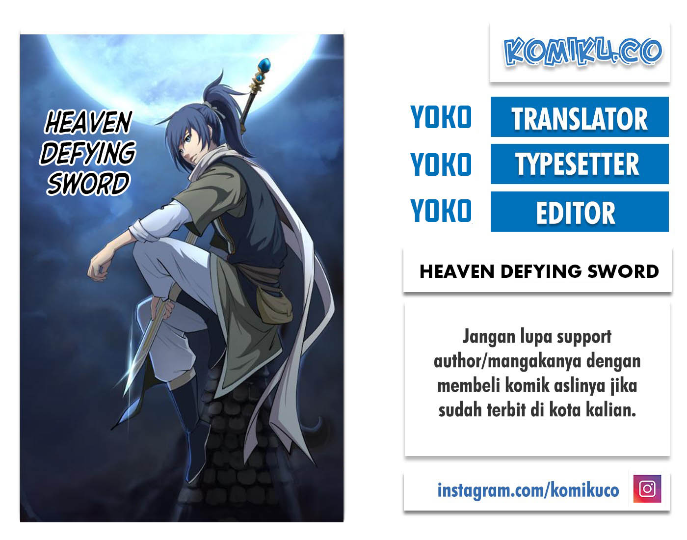 Heaven Defying Sword chapter 76 halaman 1