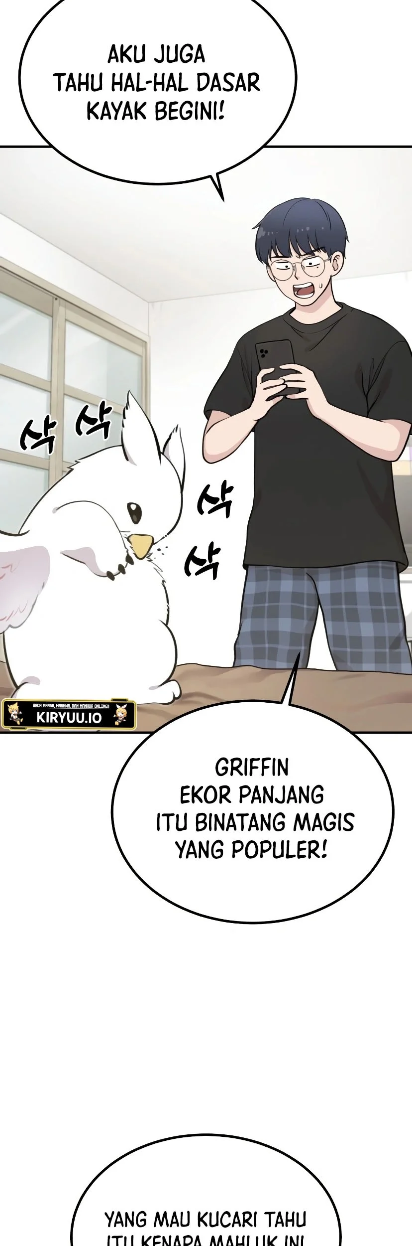 Hello, Fluffy Griffin! Bab 1 halaman 21