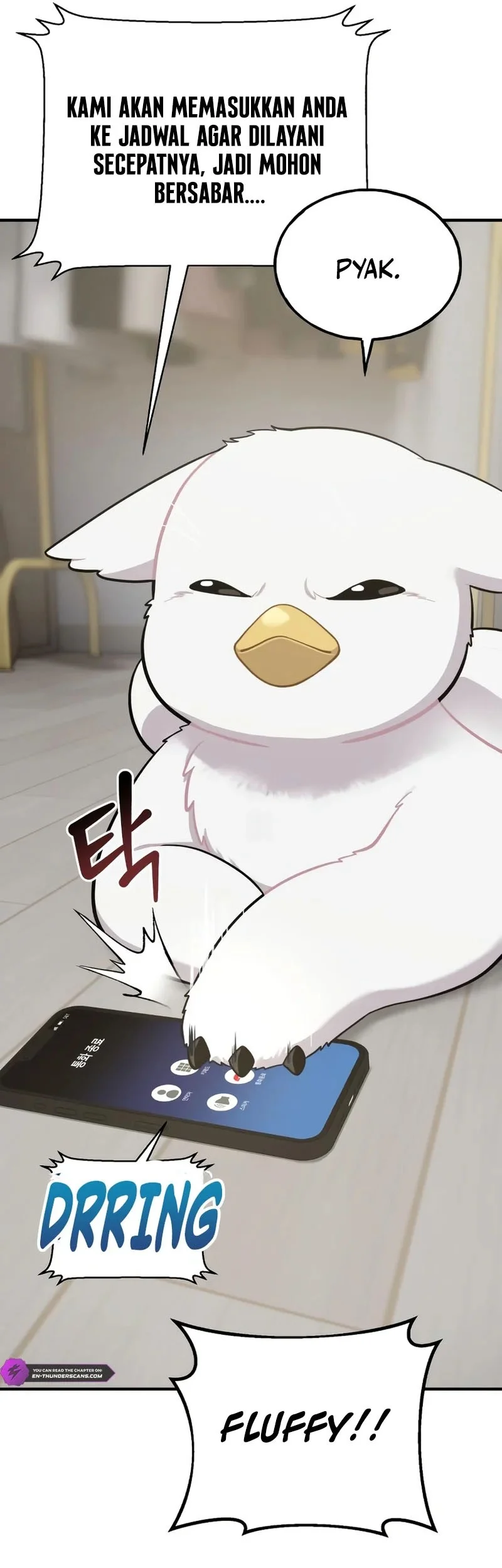 Hello, Fluffy Griffin! Bab 12 halaman 16