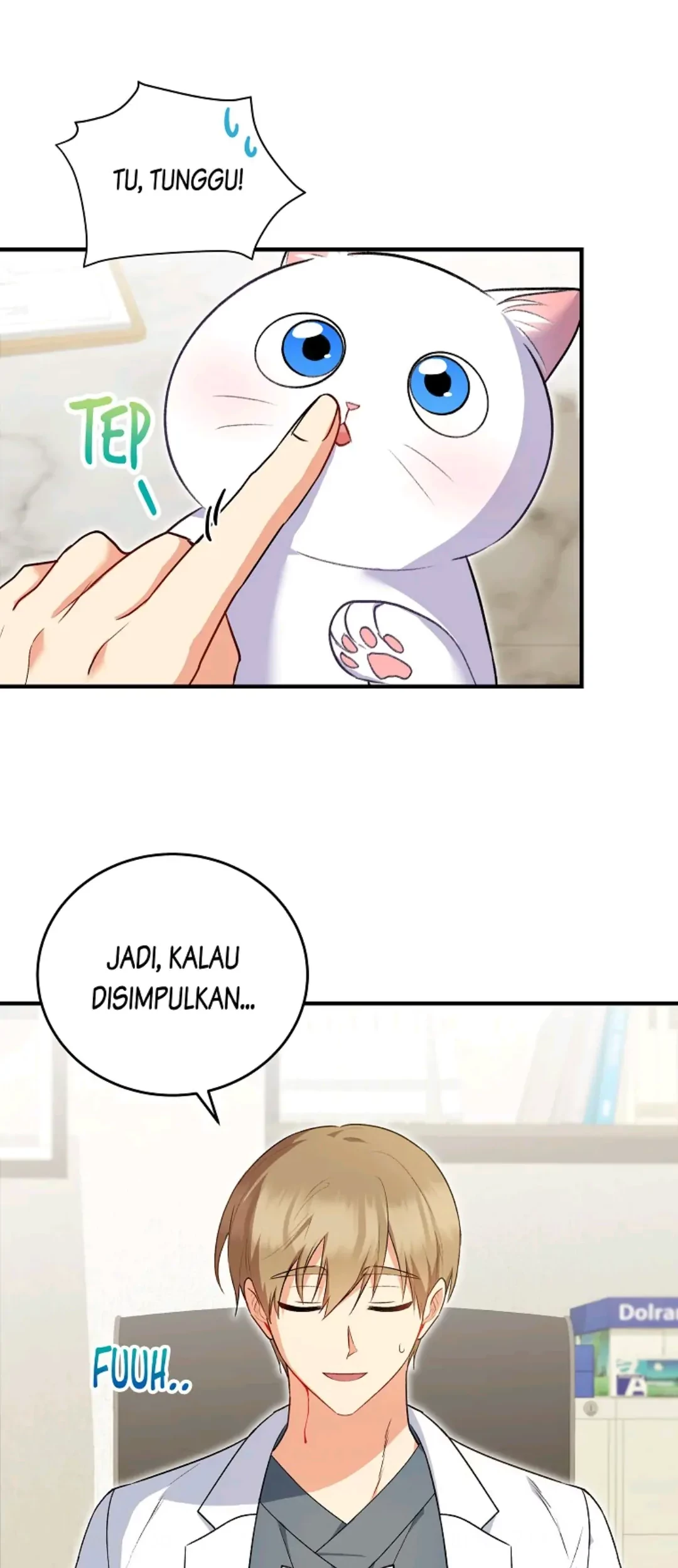 Hello? Veterinarian! Bab 04 halaman 59