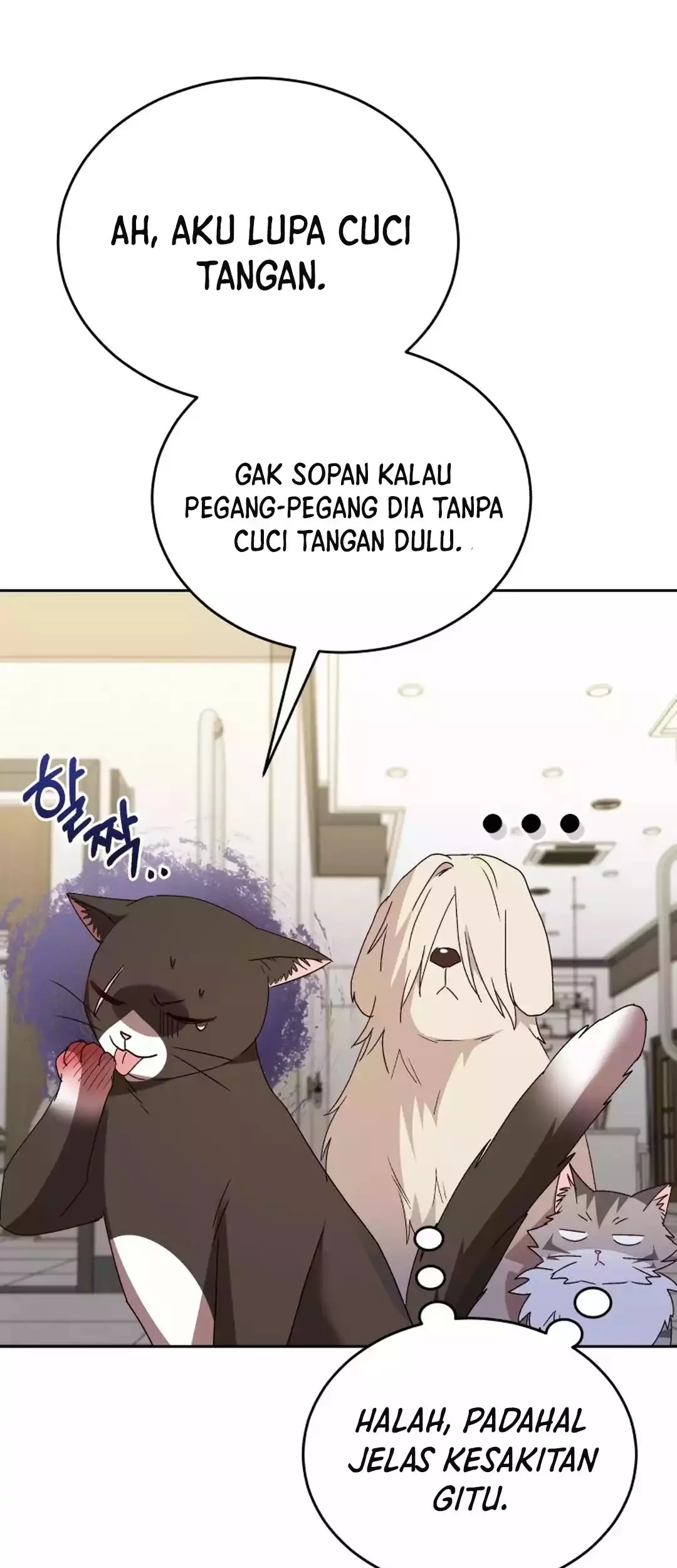 Hello? Veterinarian! Bab 100 halaman 49