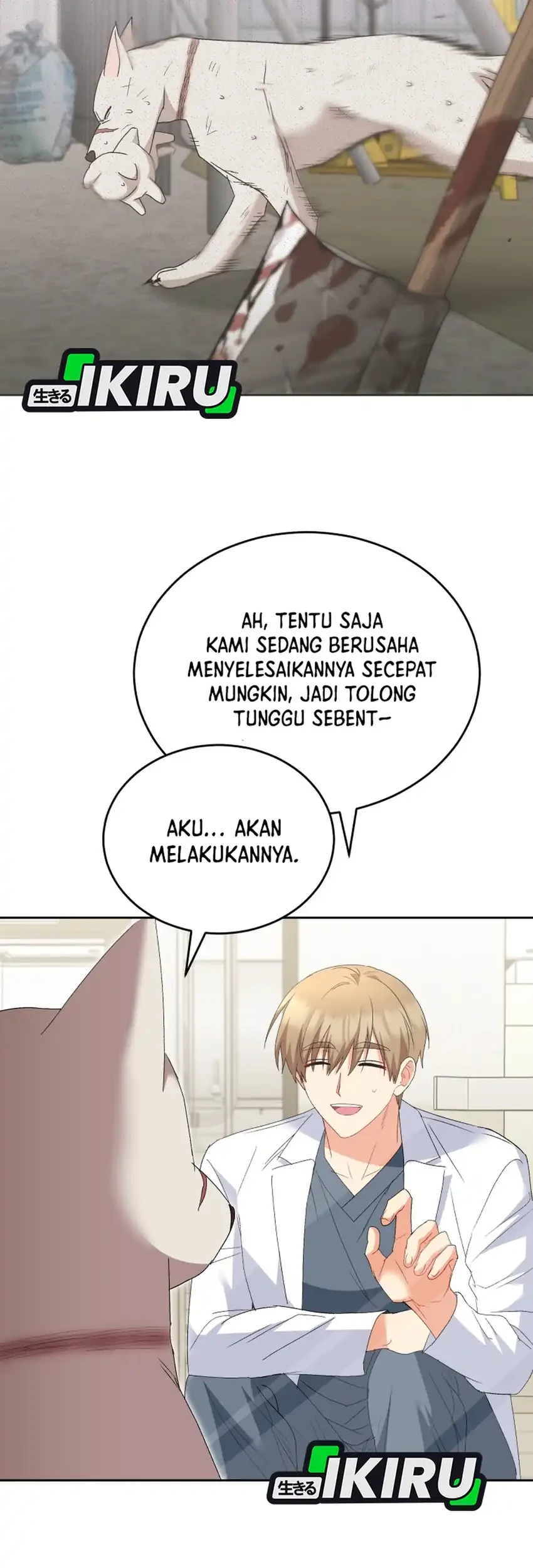 Hello? Veterinarian! Bab 116 halaman 55