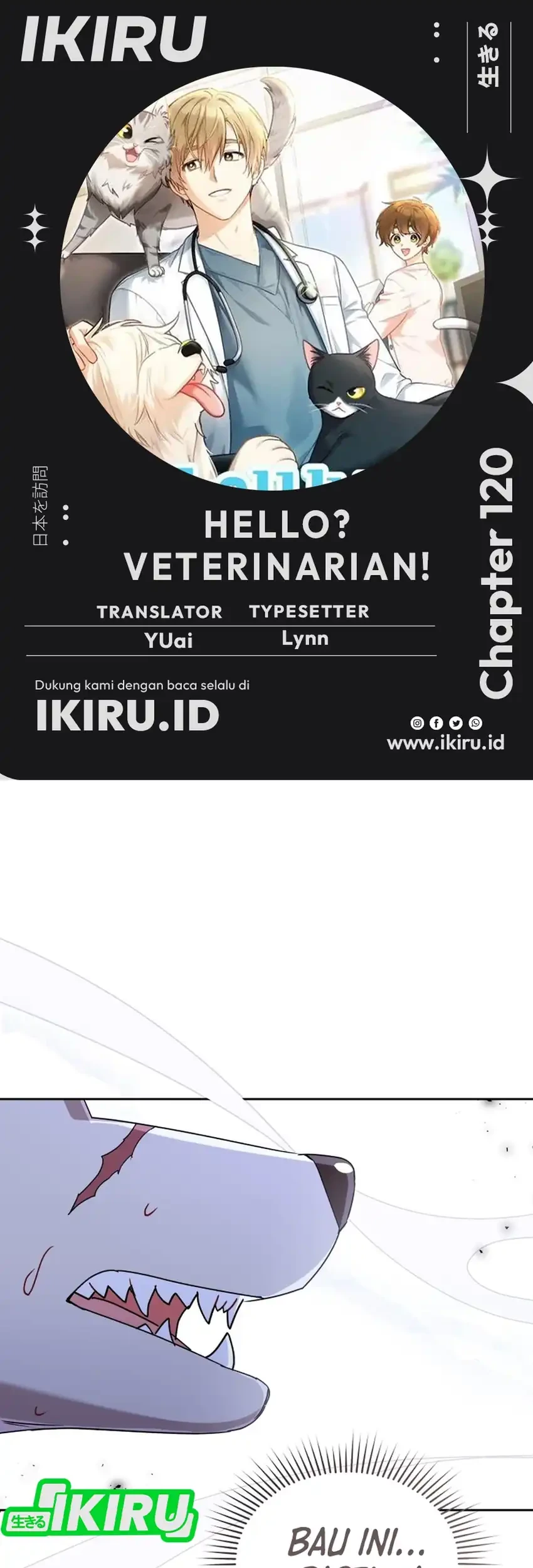 Hello? Veterinarian! Bab 120 halaman 1