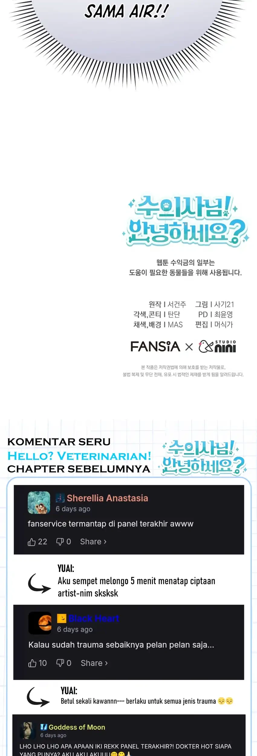 Hello? Veterinarian! chapter 129 halaman 69