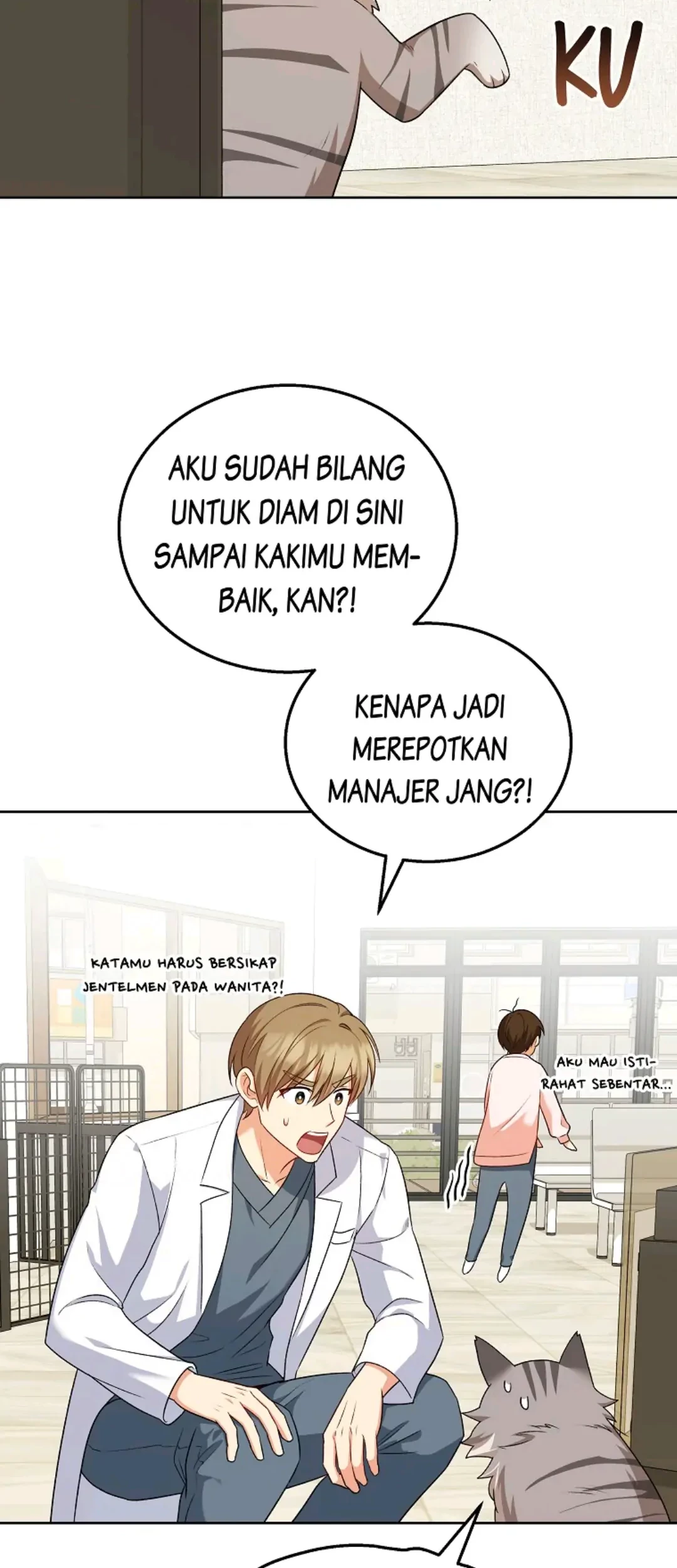 Hello? Veterinarian! Bab 21 halaman 17