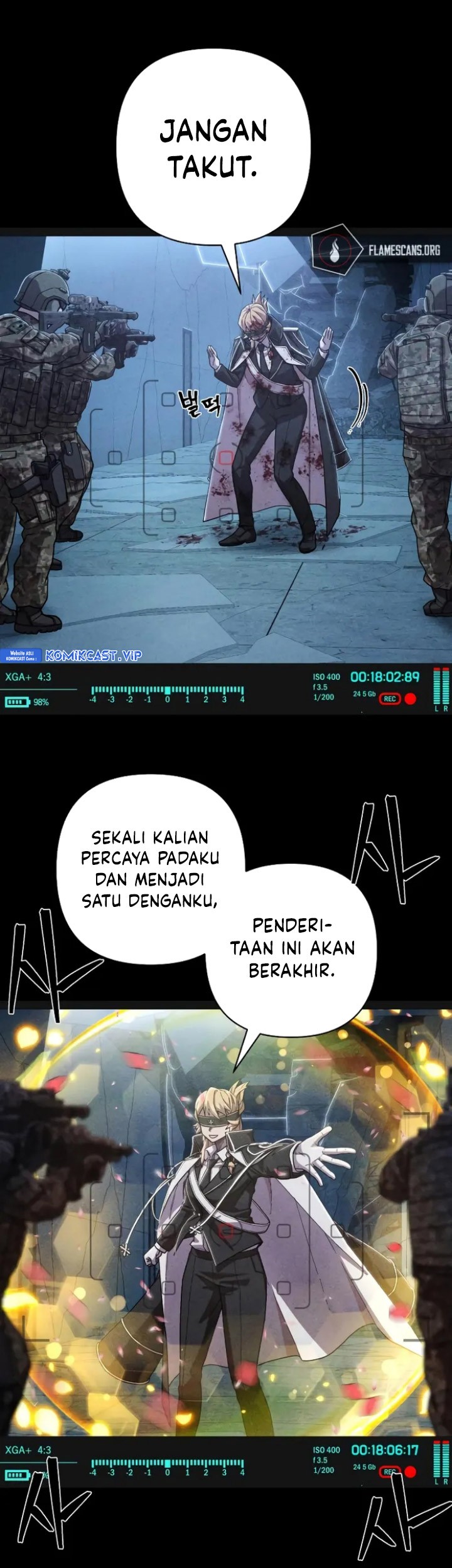 Hero Has Returned Bab 100 halaman 8