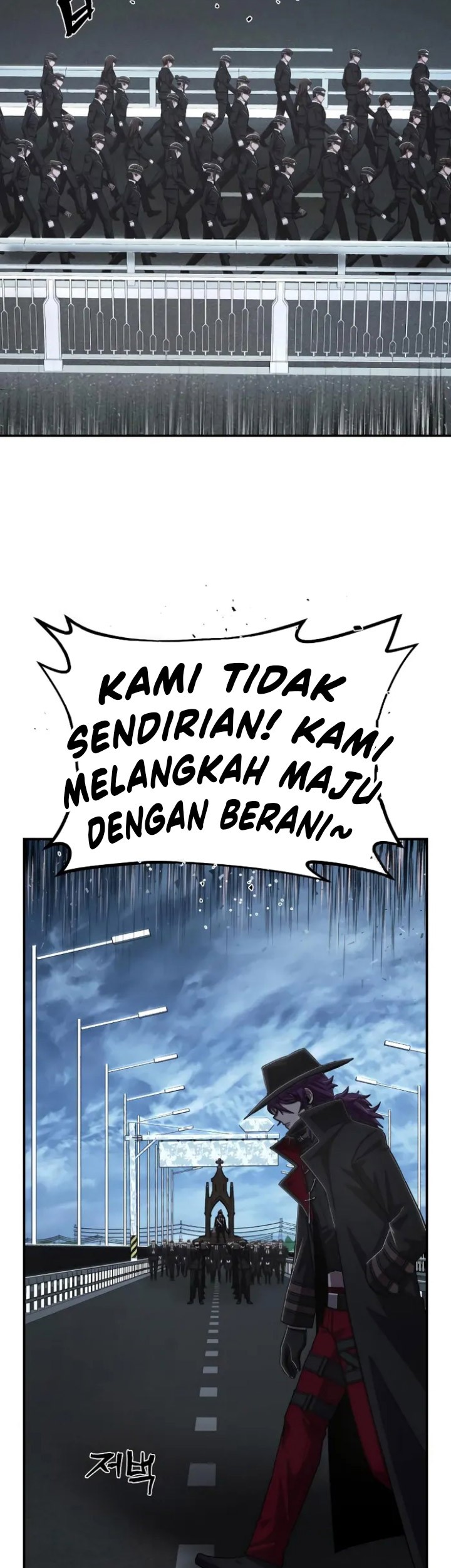 Hero Has Returned Bab 100 halaman 72