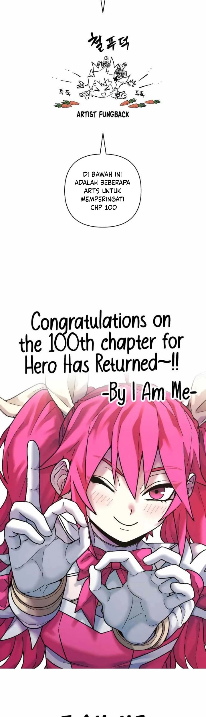 Hero Has Returned Bab 102 halaman 94