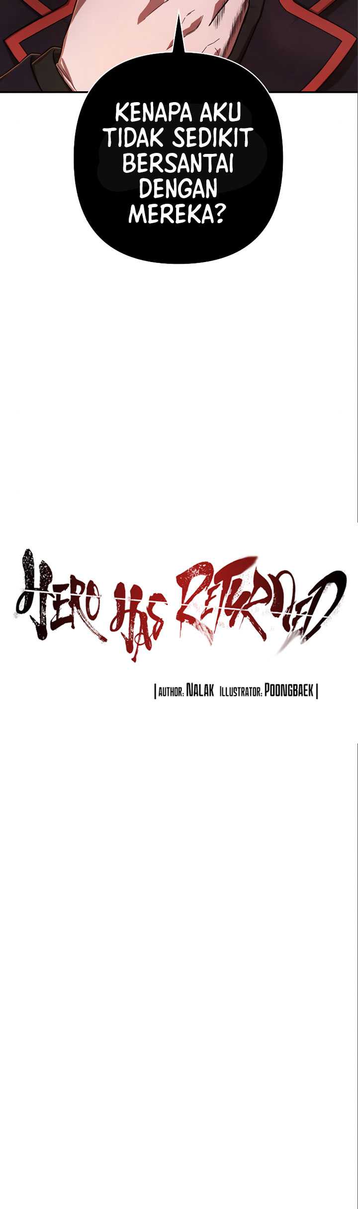Hero Has Returned Bab 115 halaman 64