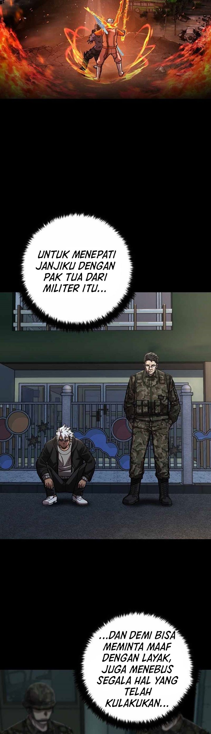 Hero Has Returned Bab 118 halaman 58