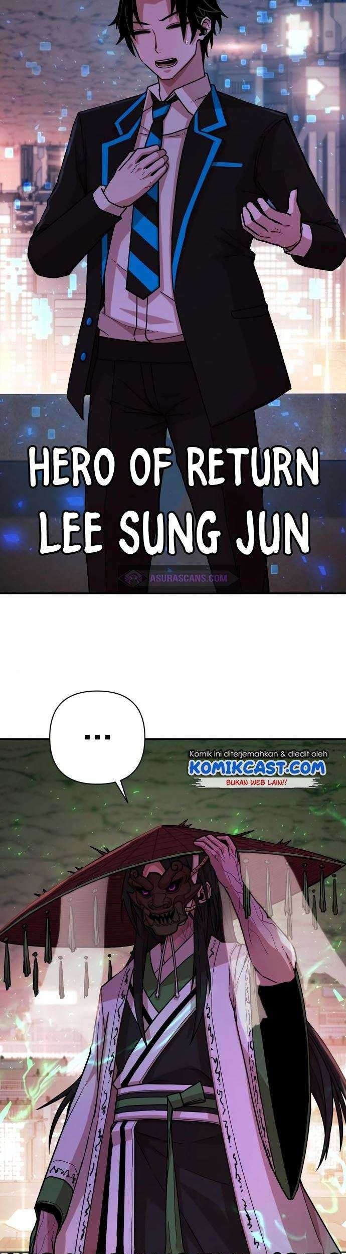 Hero Has Returned Bab 13 halaman 56