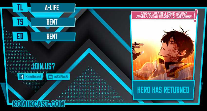 Hero Has Returned Bab 38 halaman 1