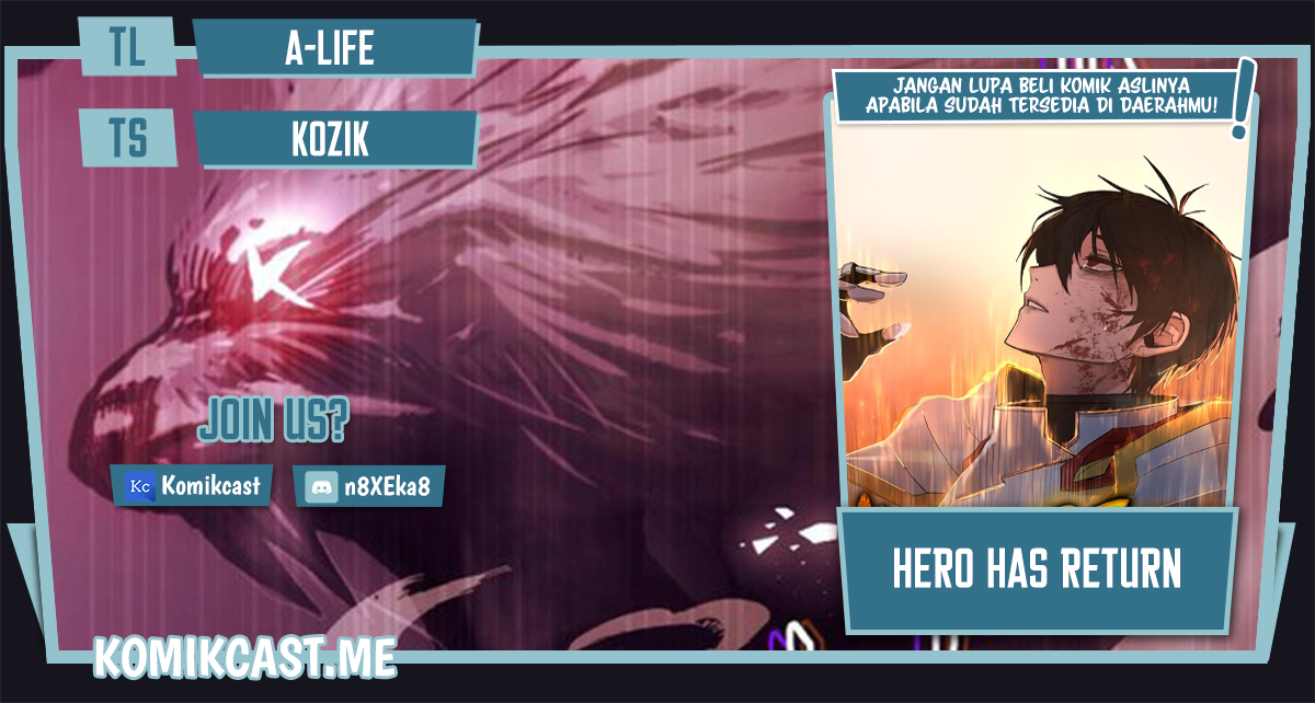 Hero Has Returned Bab 62 halaman 1