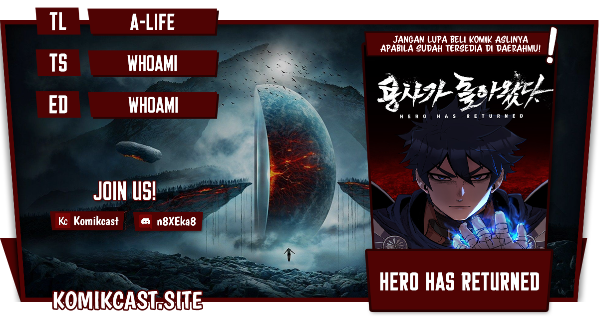 Hero Has Returned Bab 76 halaman 1