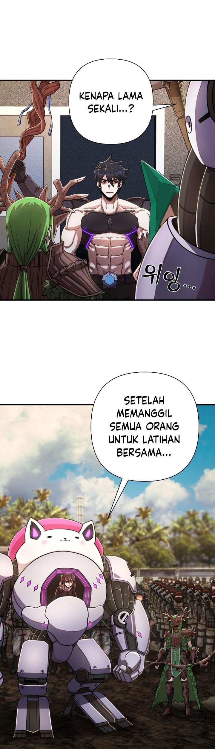 Hero Has Returned Bab 84 halaman 72