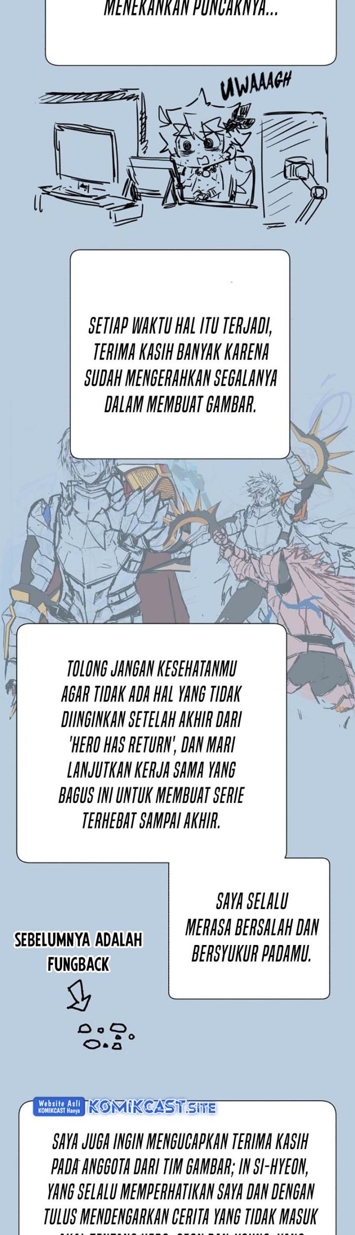 Hero Has Returned Bab 85 halaman 23