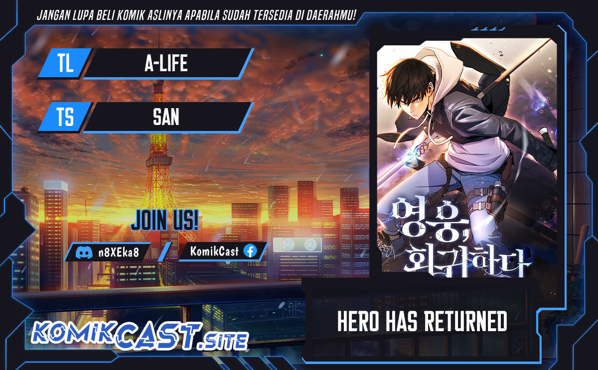 Hero Has Returned Bab 89 halaman 1