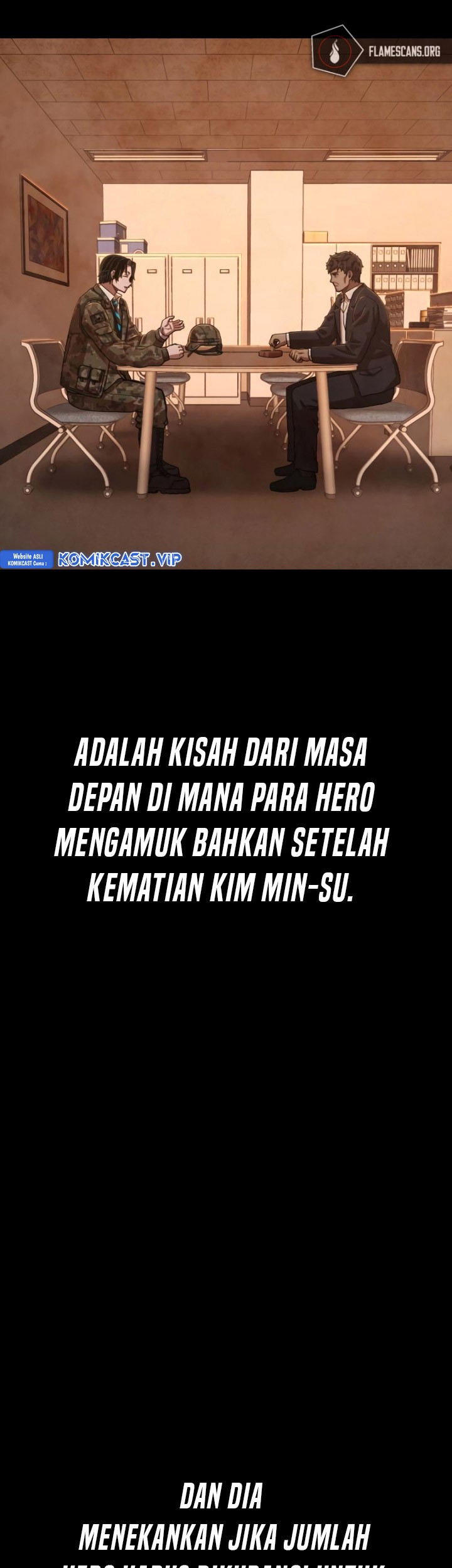 Hero Has Returned Bab 97 halaman 58