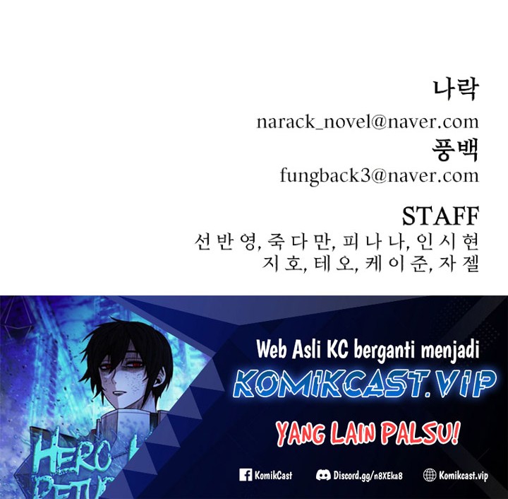Hero Has Returned Bab 97 halaman 107
