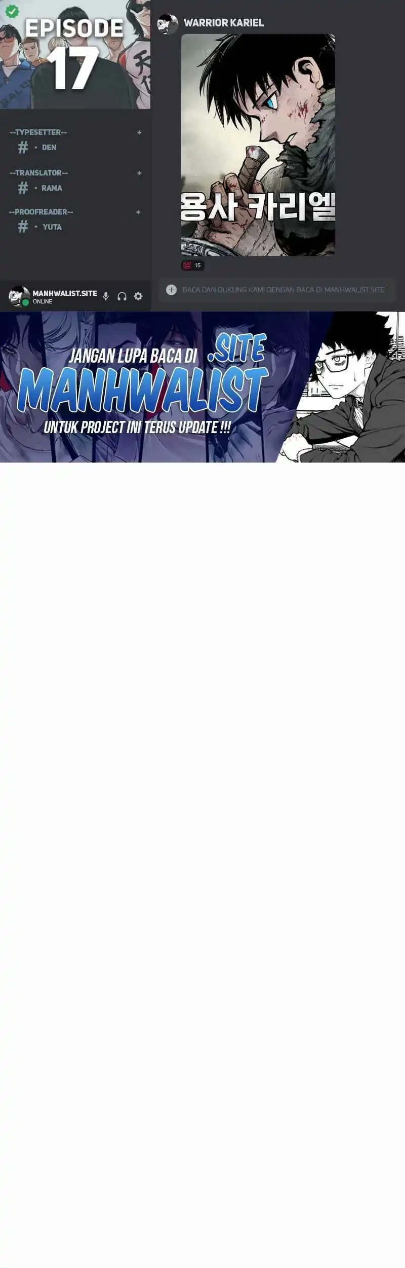 Hero Kariel chapter 17 halaman 1