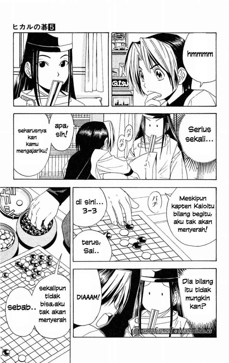 Hikaru no Go Bab 40 halaman 19