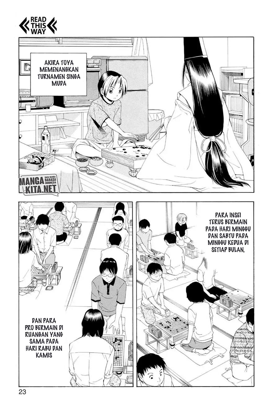 Hikaru no Go chapter 61 halaman 18