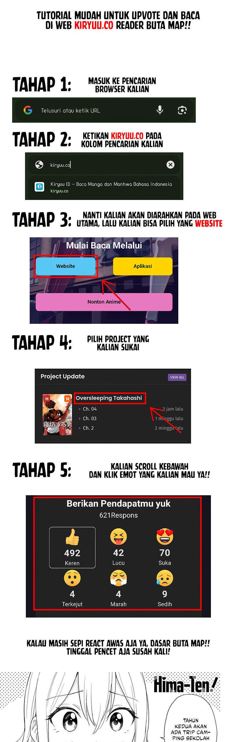 Hima-Ten! Bab 18 halaman 1