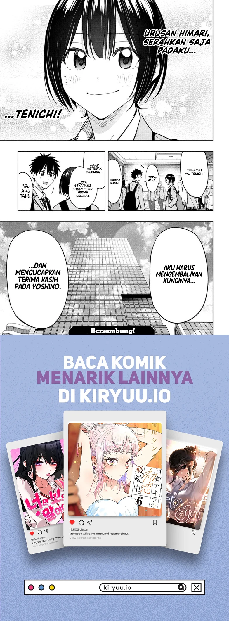Hima-Ten! Bab 95 halaman 19