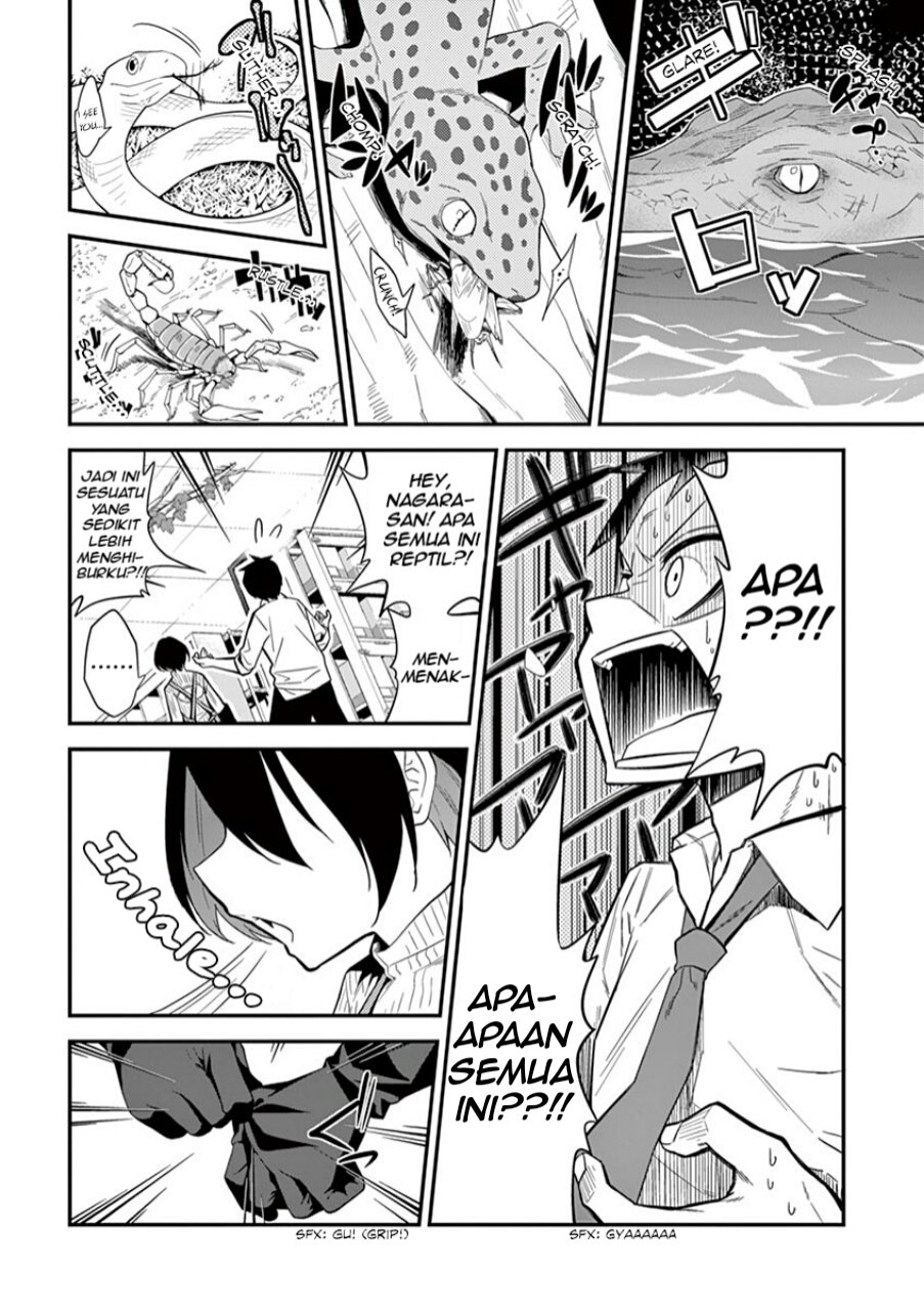 Himitsu no Reptiles Bab 1 halaman 11