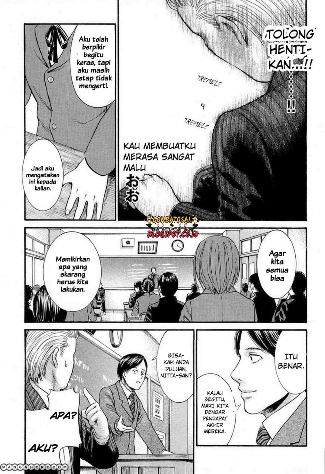 Hinamatsuri chapter 3 halaman 34