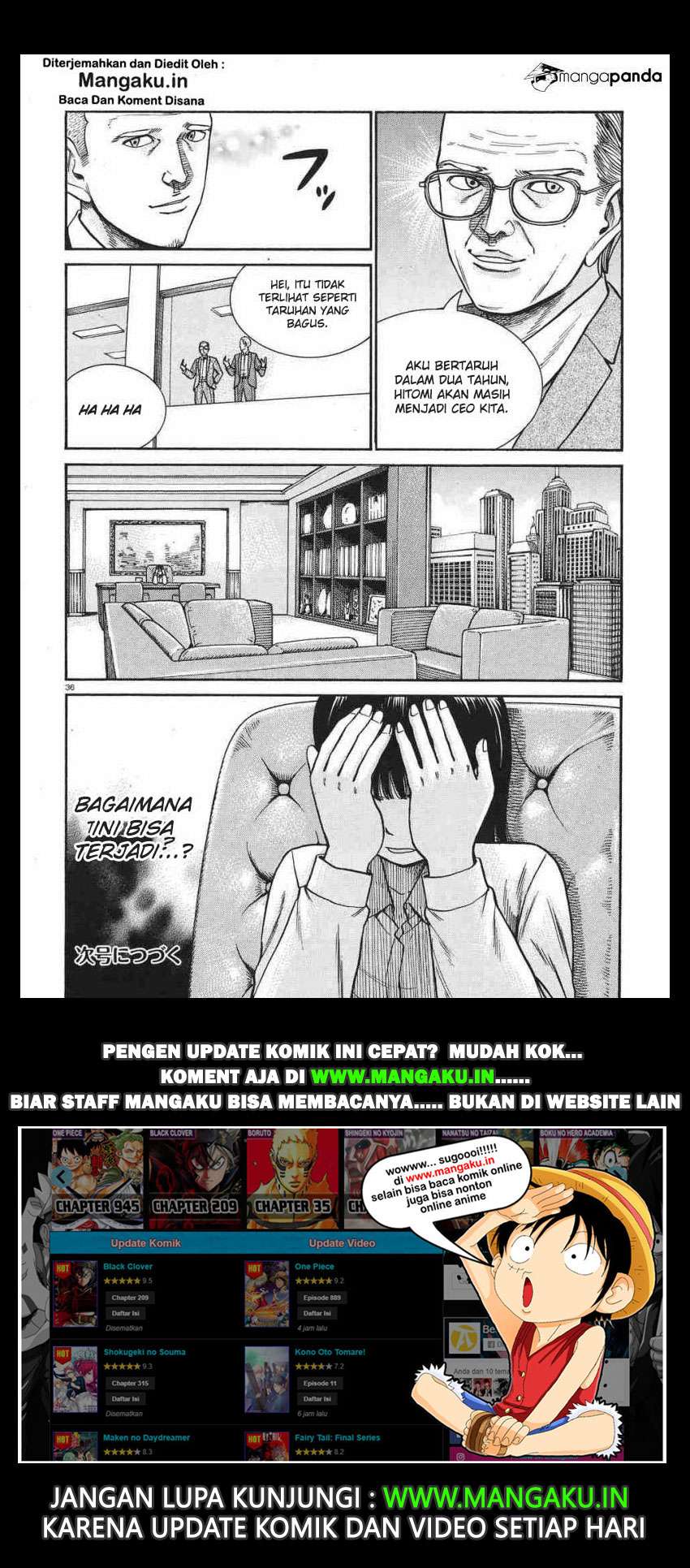 Hinamatsuri chapter 77 halaman 37