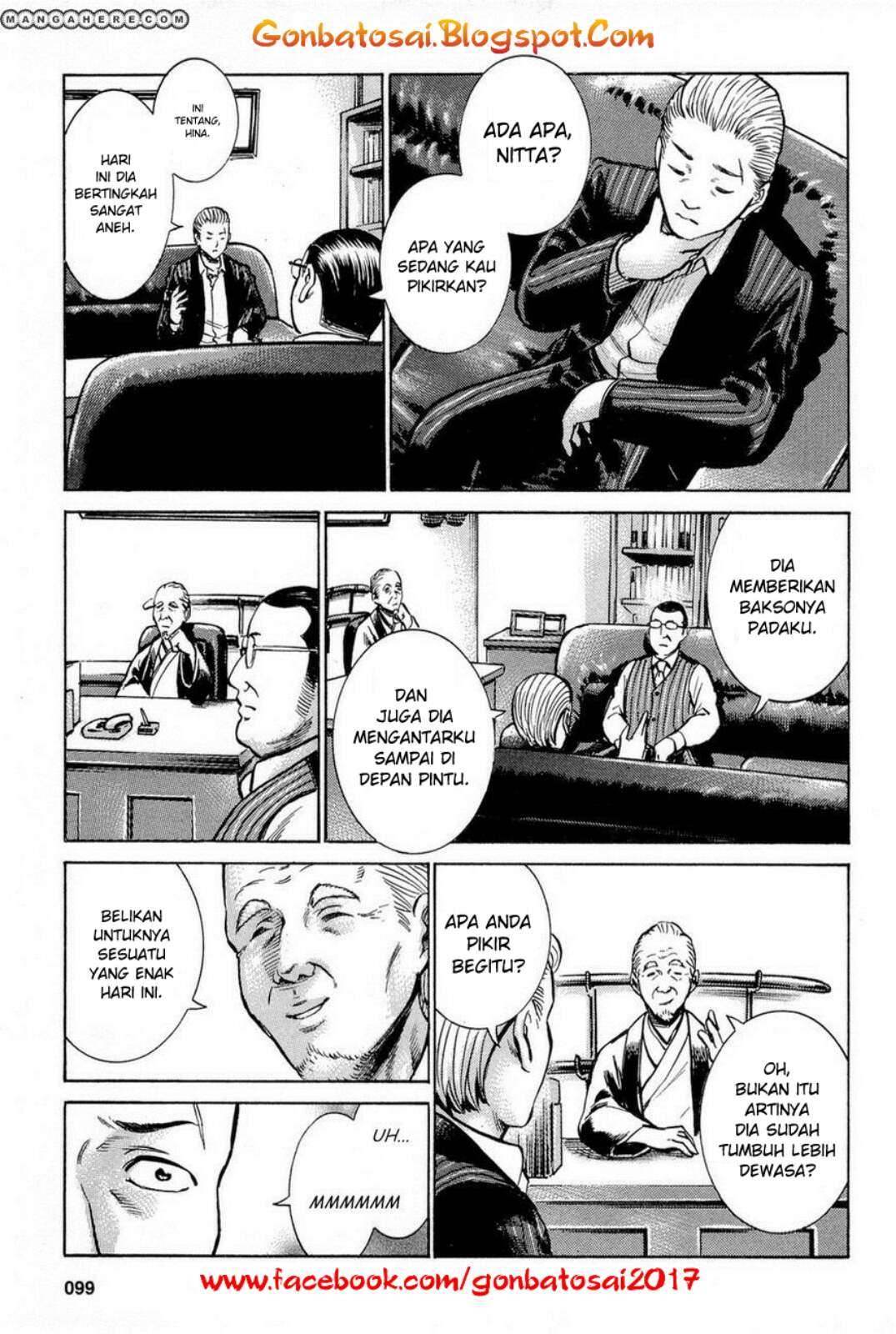 Hinamatsuri chapter 8 halaman 22