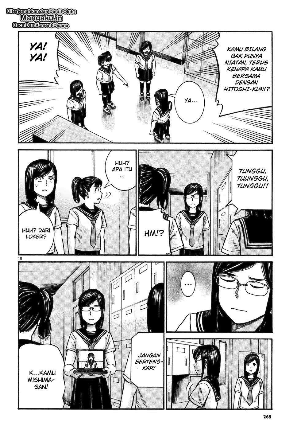 Hinamatsuri chapter 82 halaman 19