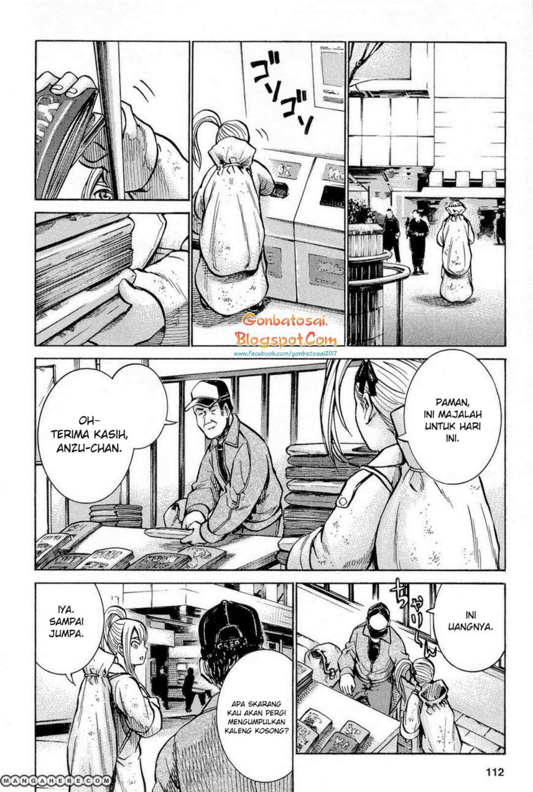 Hinamatsuri chapter 9 halaman 11