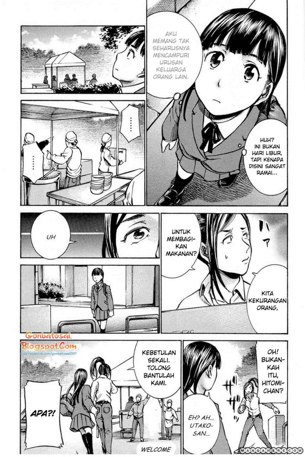 Hinamatsuri chapter 9 halaman 16