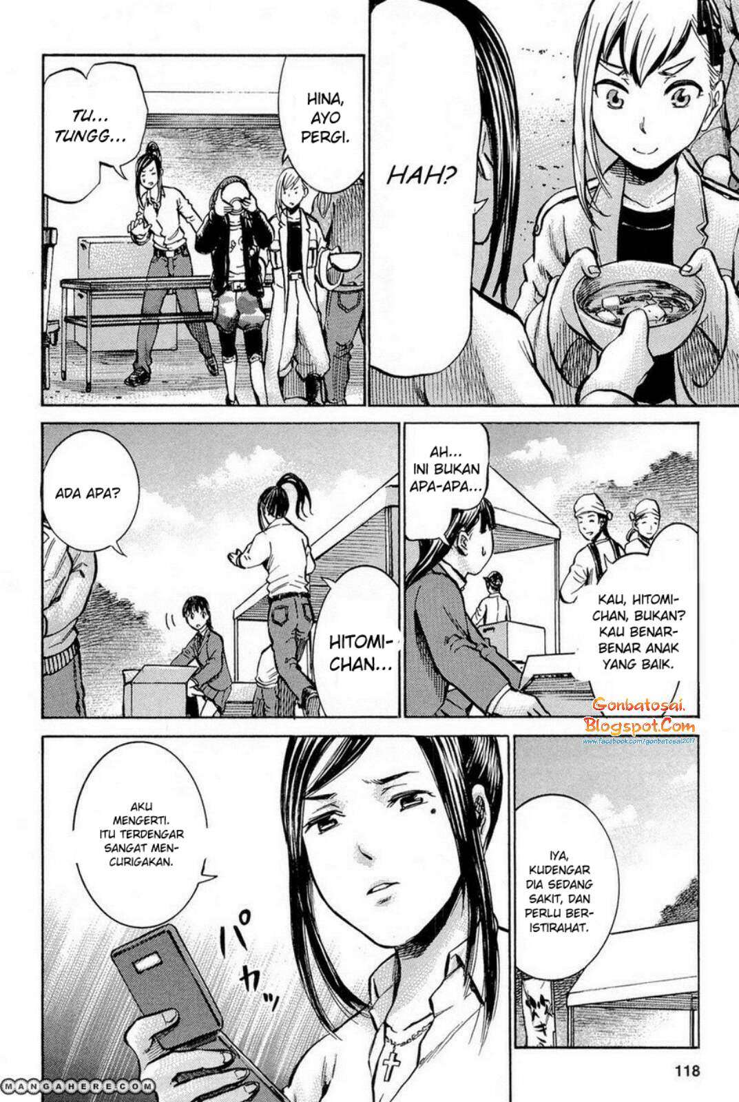 Hinamatsuri chapter 9 halaman 18