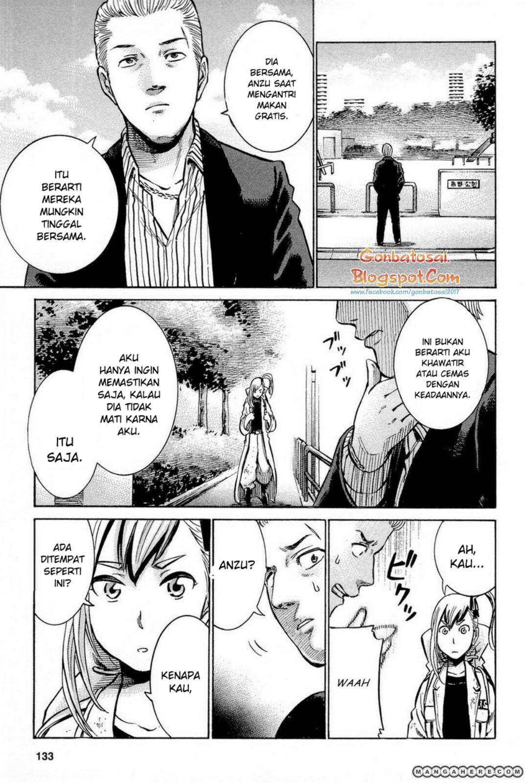 Hinamatsuri chapter 9 halaman 34