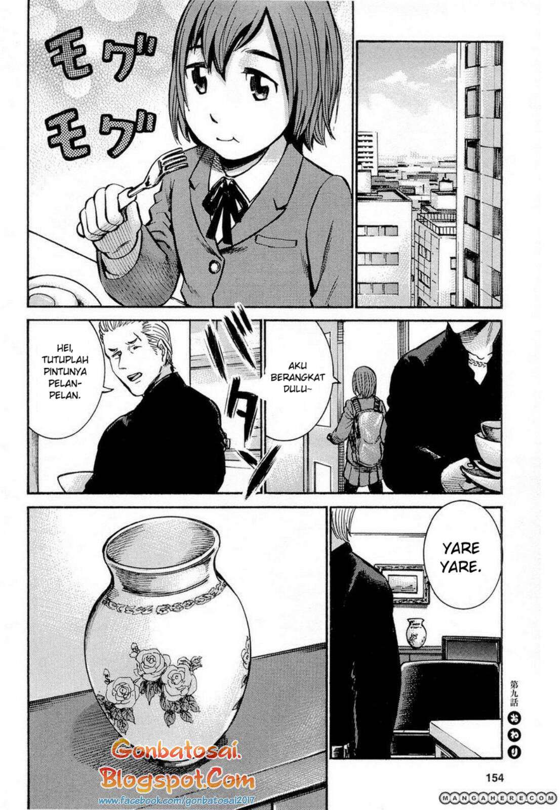 Hinamatsuri chapter 9 halaman 56