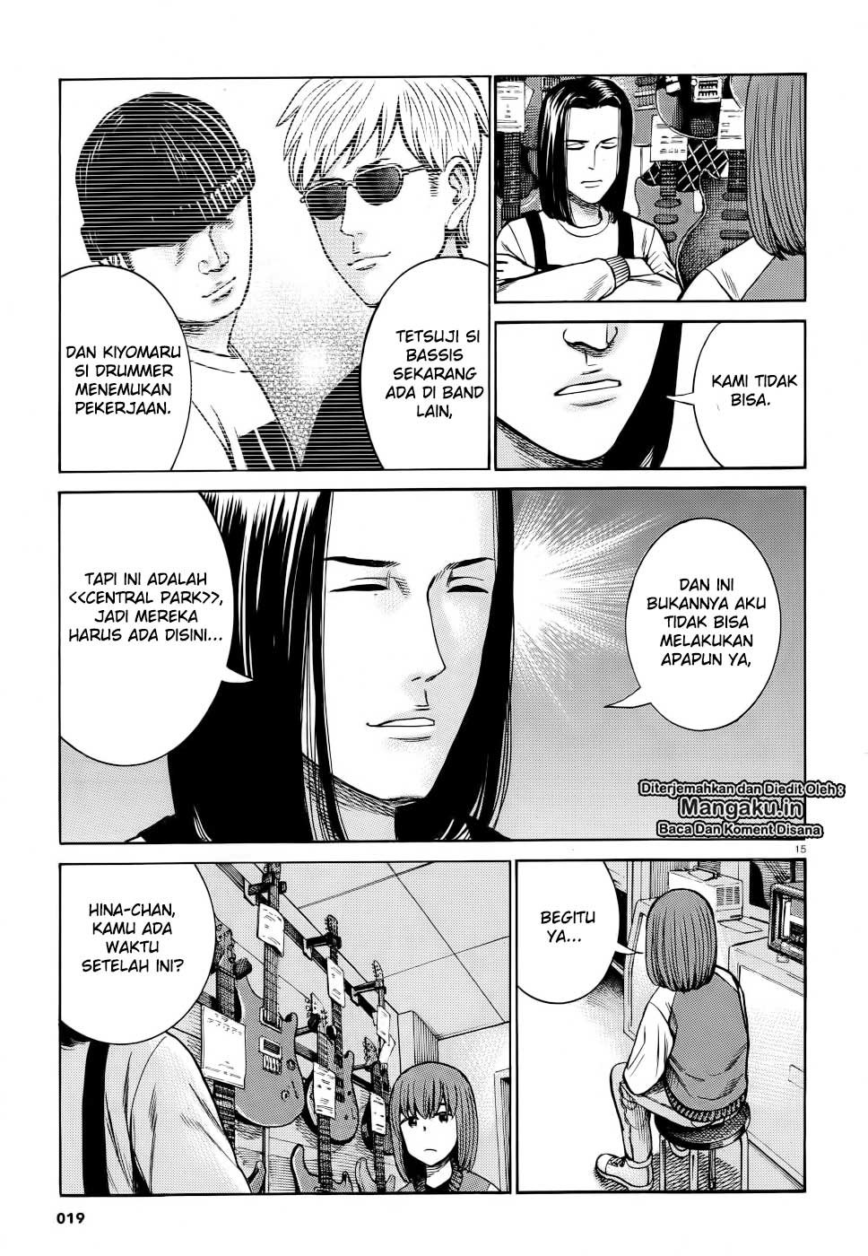 Hinamatsuri chapter 90 halaman 17