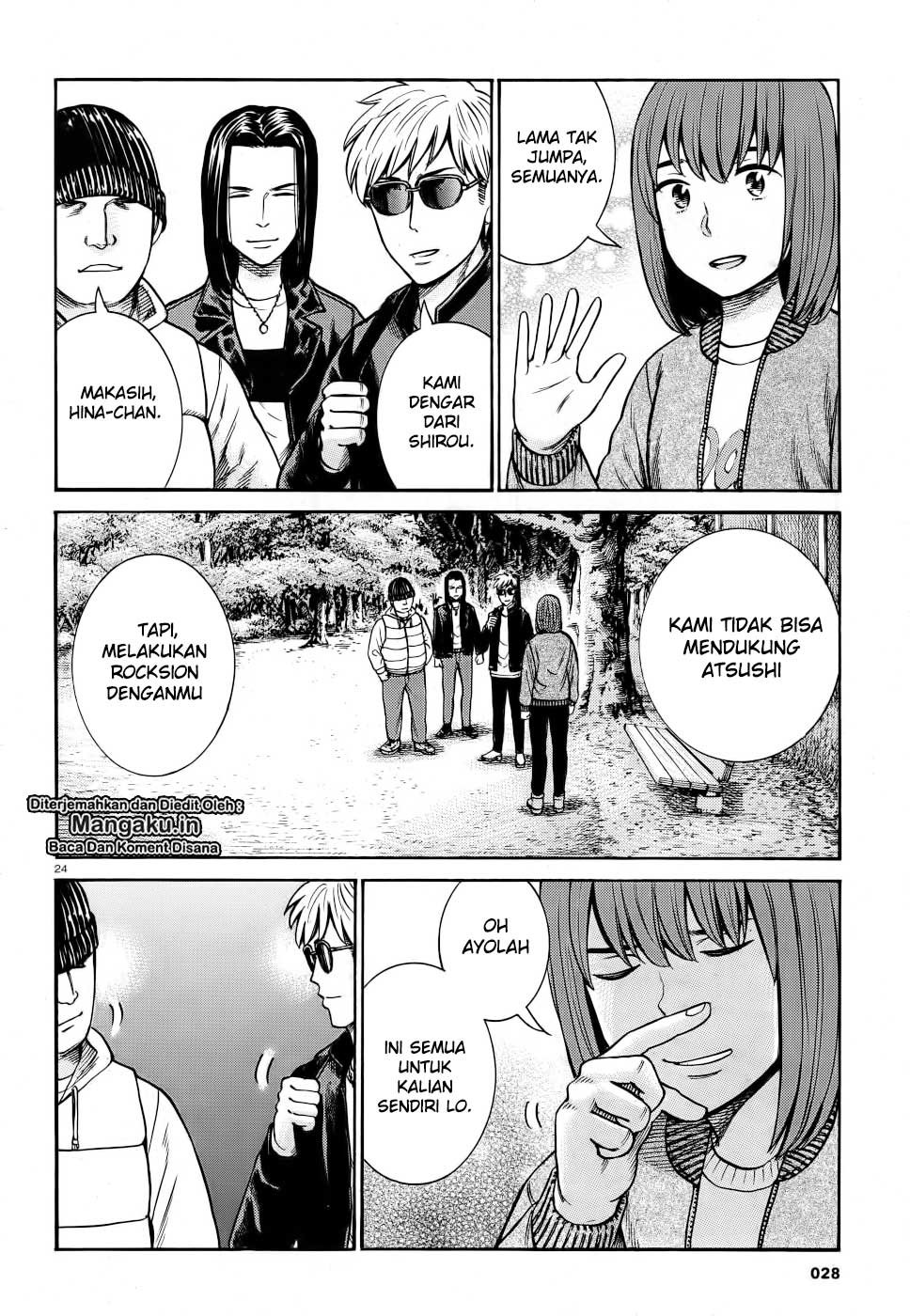 Hinamatsuri chapter 90 halaman 25