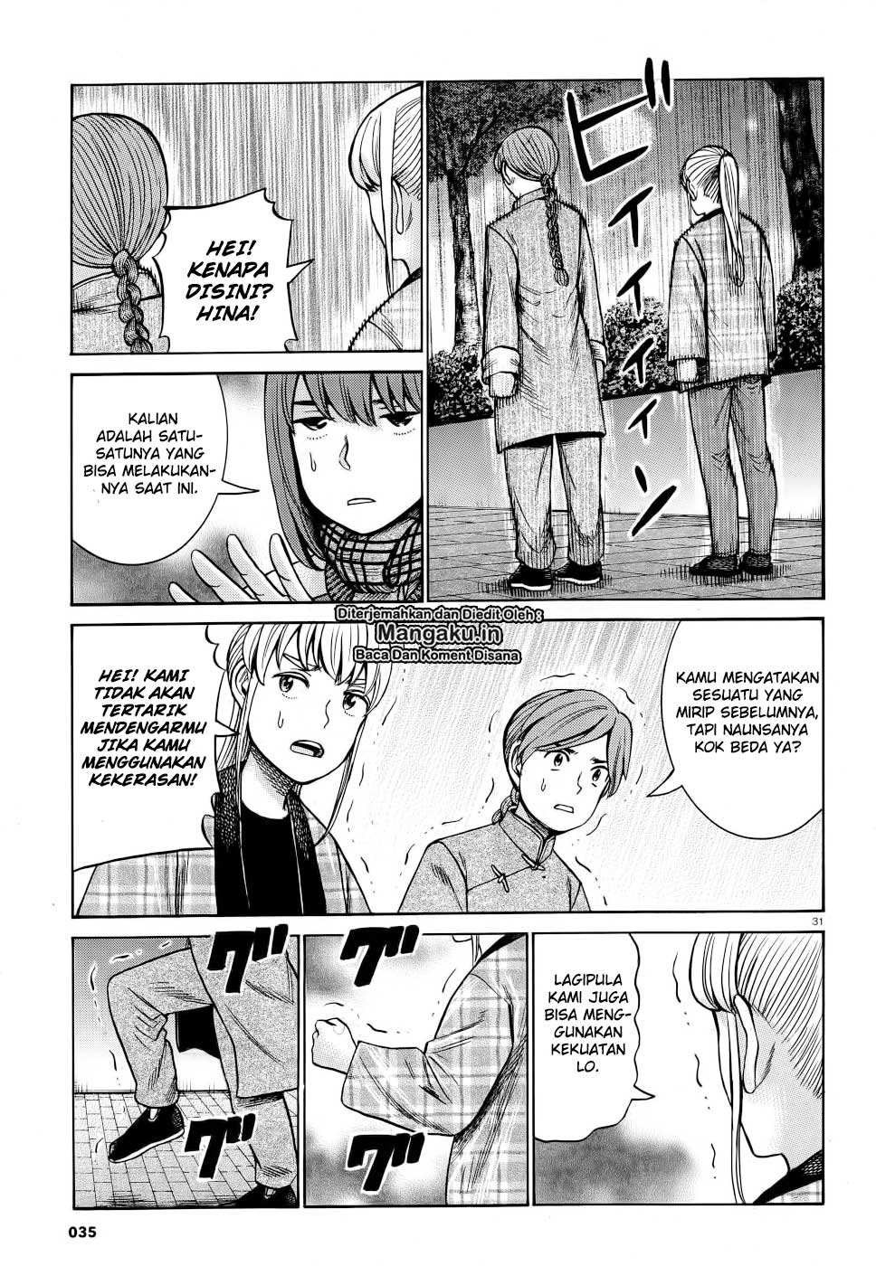 Hinamatsuri chapter 90 halaman 32