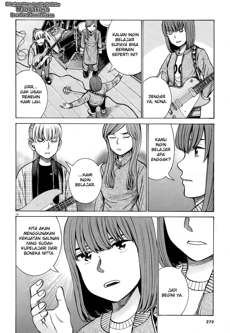 Hinamatsuri Bab 92 halaman 11
