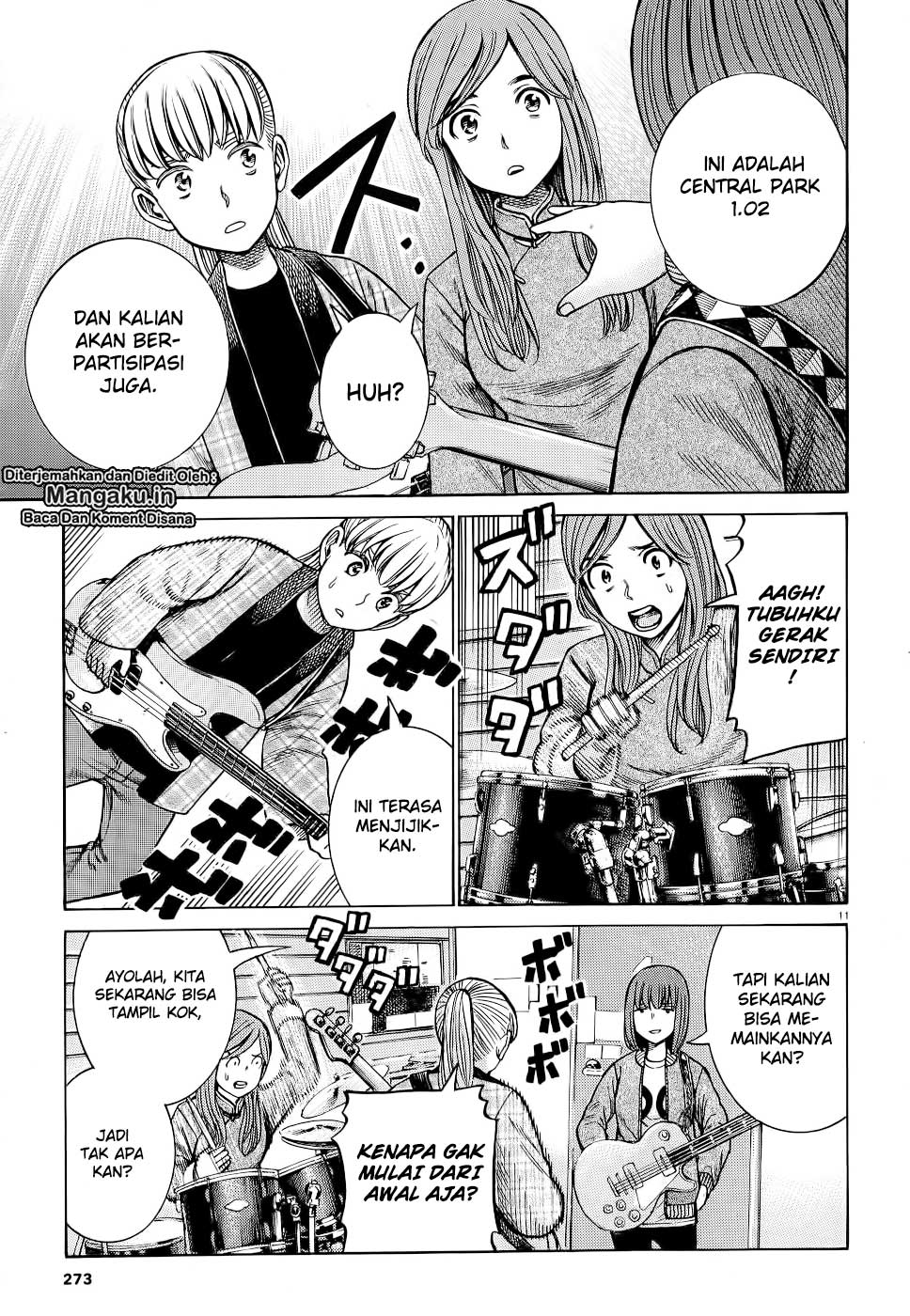 Hinamatsuri Bab 92 halaman 12