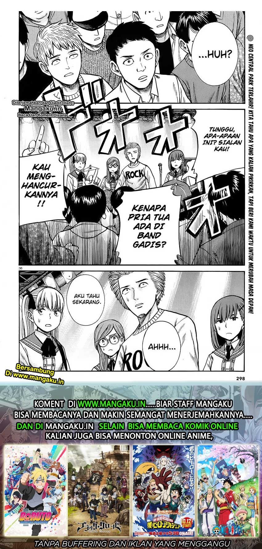 Hinamatsuri Bab 92 halaman 37