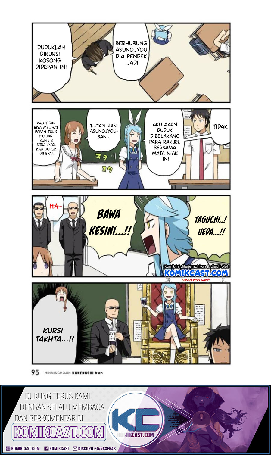 Hinmin Choujin Kanenashi-kun chapter 21 halaman 5