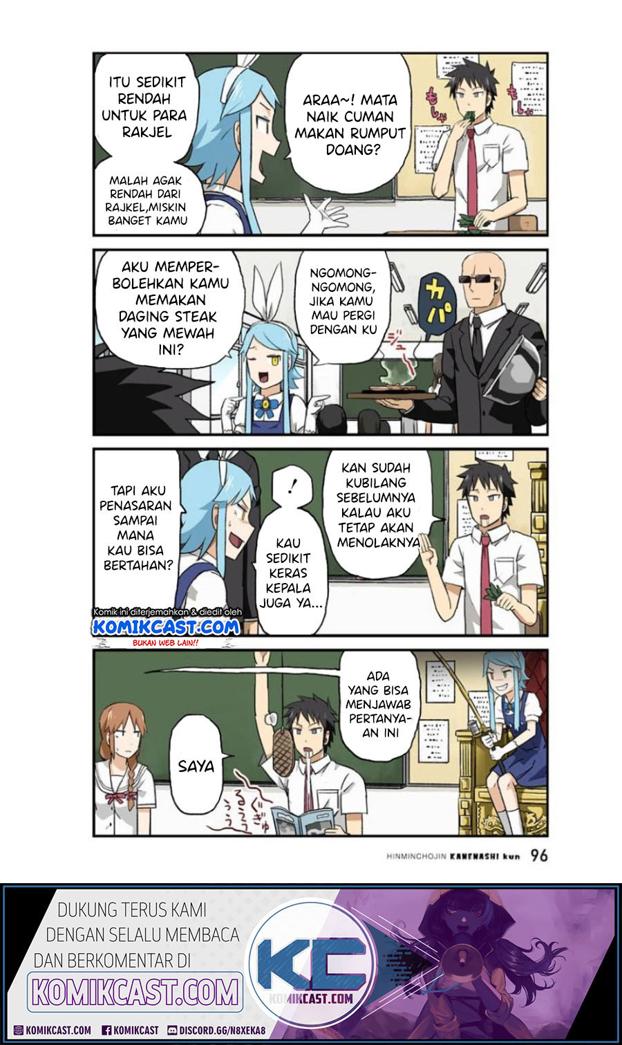 Hinmin Choujin Kanenashi-kun chapter 21 halaman 6