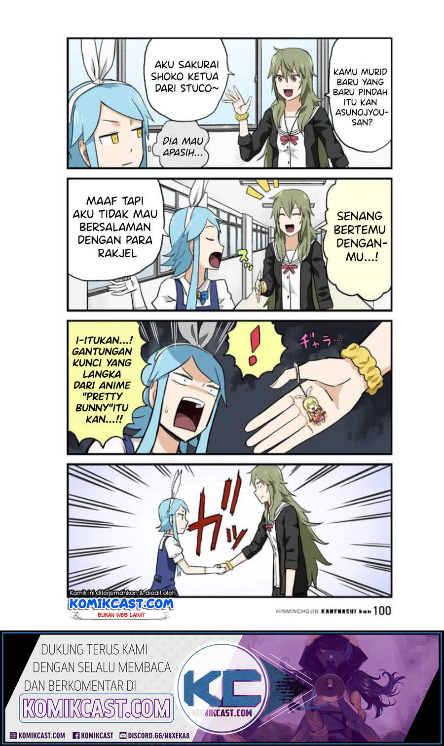 Hinmin Choujin Kanenashi-kun chapter 21 halaman 10