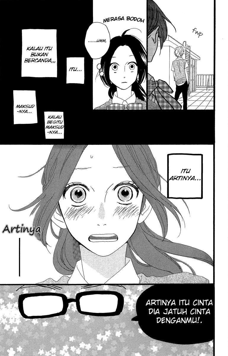 Hirunaka no Ryuusei Bab 12 halaman 14