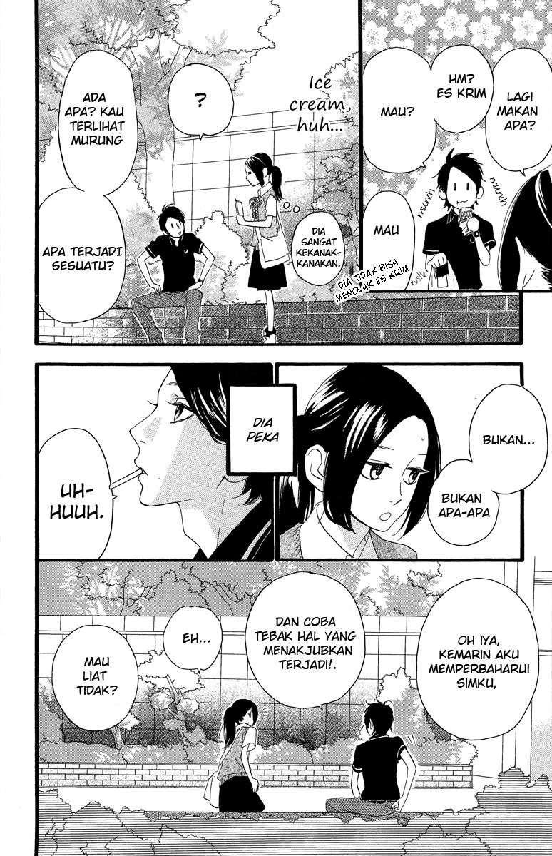 Hirunaka no Ryuusei Bab 12 halaman 19