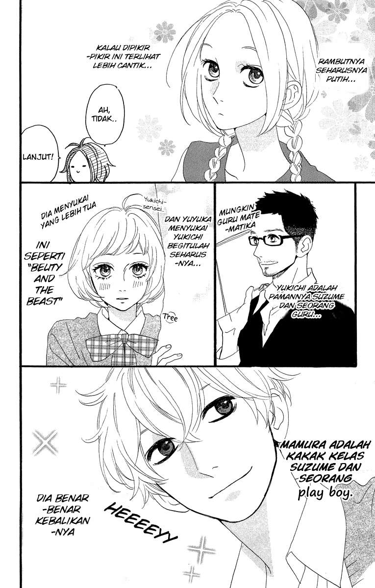 Hirunaka no Ryuusei Bab 14 halaman 28